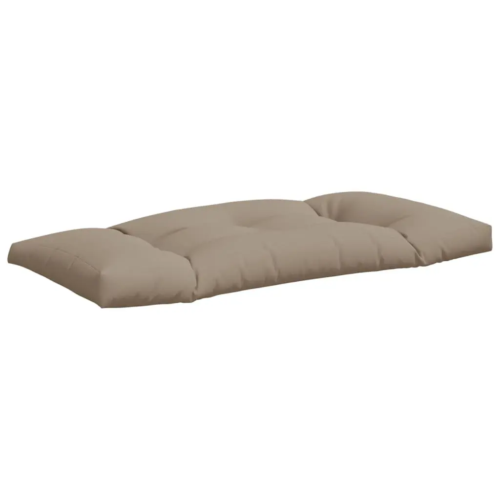 Pallet Cushions Outdoor Garden Furniture Taupe 3 Piece Polyester Seat Pad