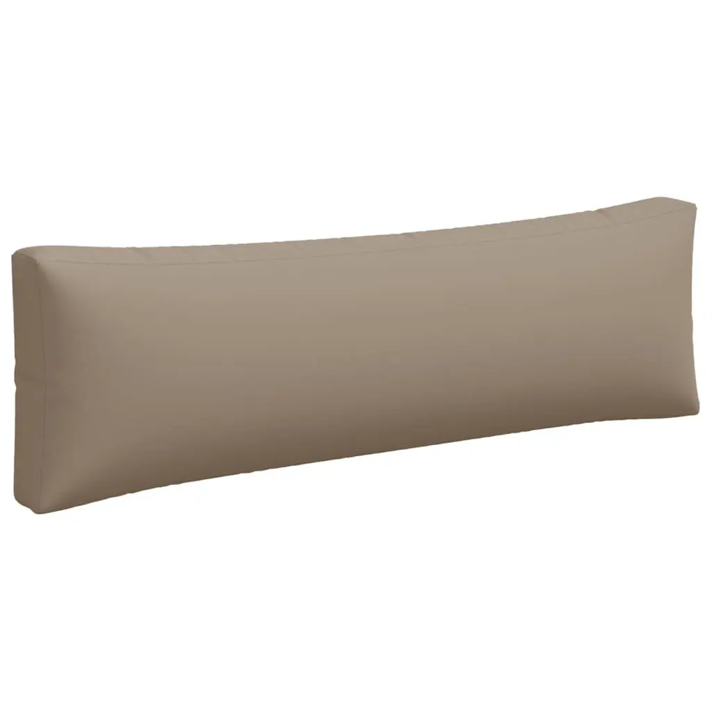 Pallet Cushions Outdoor Garden Furniture Taupe 3 Piece Polyester Seat Pad