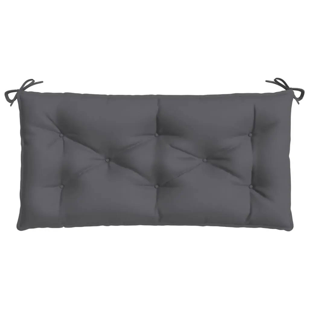 Garden Bench Cushion Anthracite 100x50x7cm Oxford Fabric Outdoor Patio Seat Pad