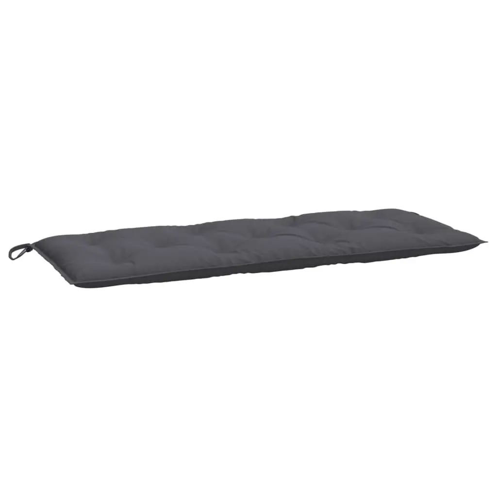 Garden Bench Cushion Anthracite 120x50x7cm Outdoor Pallet Seat Pad Oxford Fabric