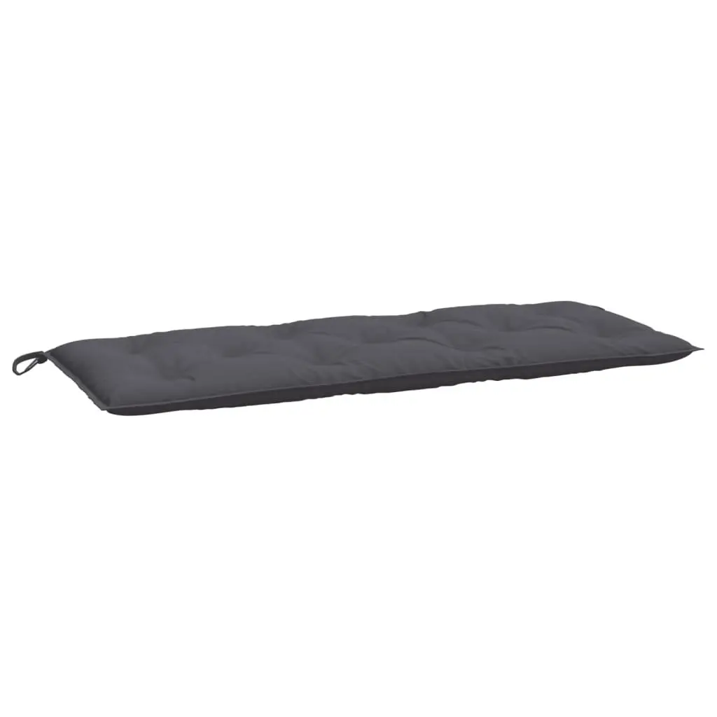 Garden Bench Cushions 2pcs Outdoor Patio Seat Pads Oxford Fabric Anthracite
