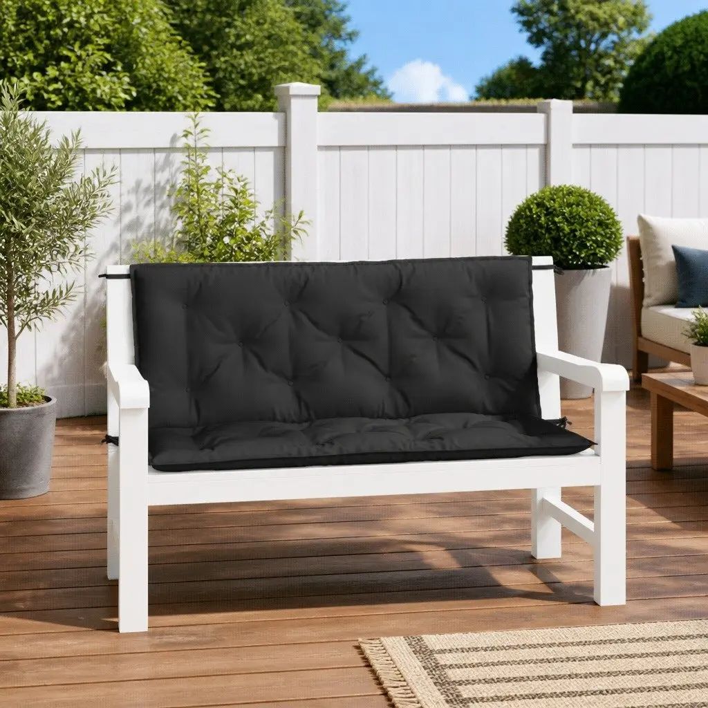 Black Cushions for Garden and Patio Use