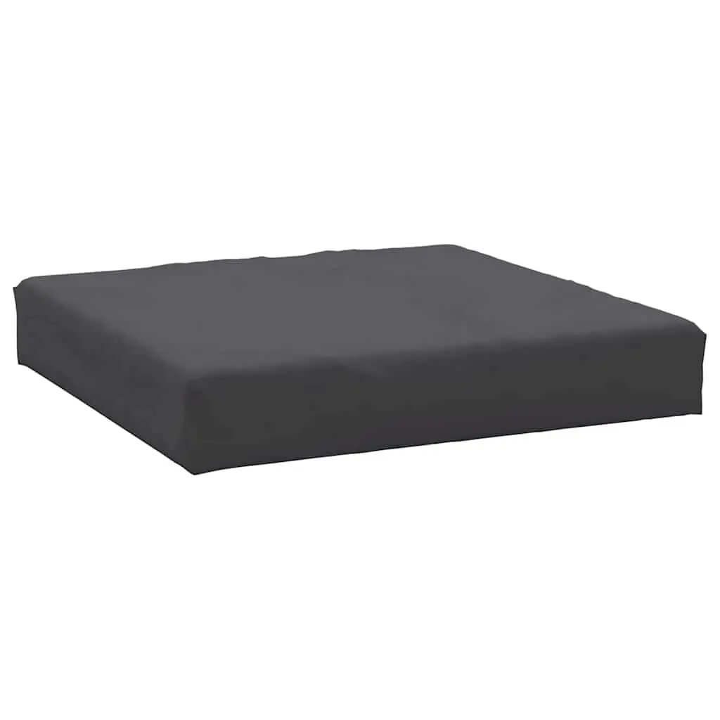 Pallet Cushions Anthracite Oxford Fabric Outdoor Sofa Seat Pad 2 Piece
