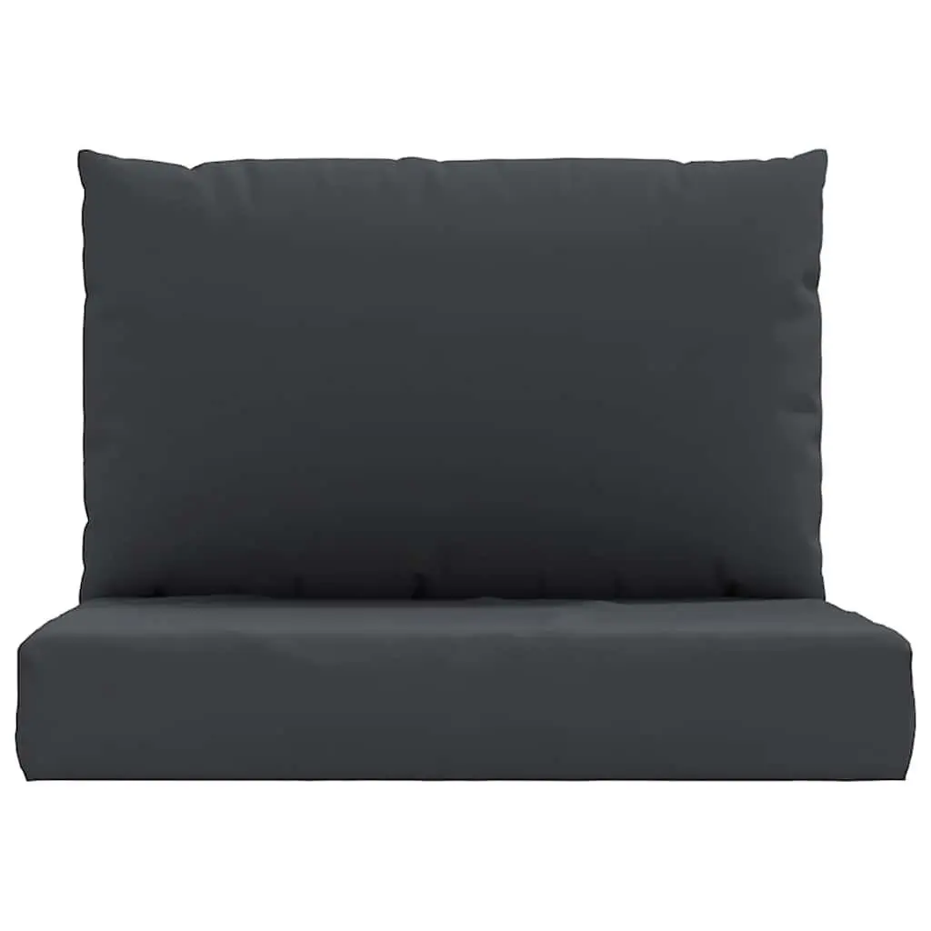 Pallet Cushions Oxford Fabric 2 Pieces Black Outdoor Garden Sofa Seat Pad