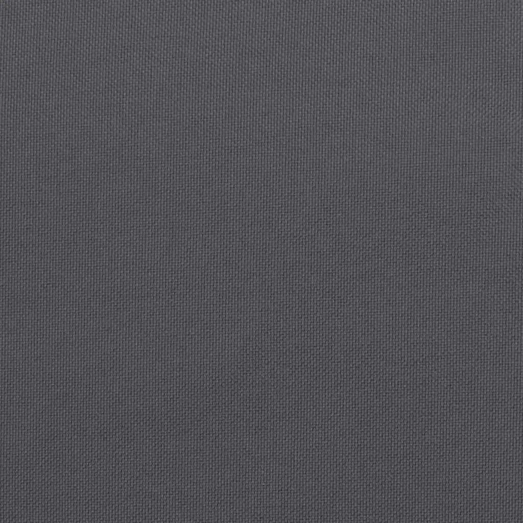 Pallet Cushion Outdoor Garden Seat Pad Oxford Fabric Anthracite 60x60x9.5cm