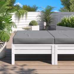 Practical Grey Pallet Cushion for Versatile Use