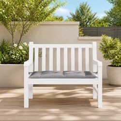 Comfortable Garden Bench Cushion 110x50x7cm for Indoors and Outdoors