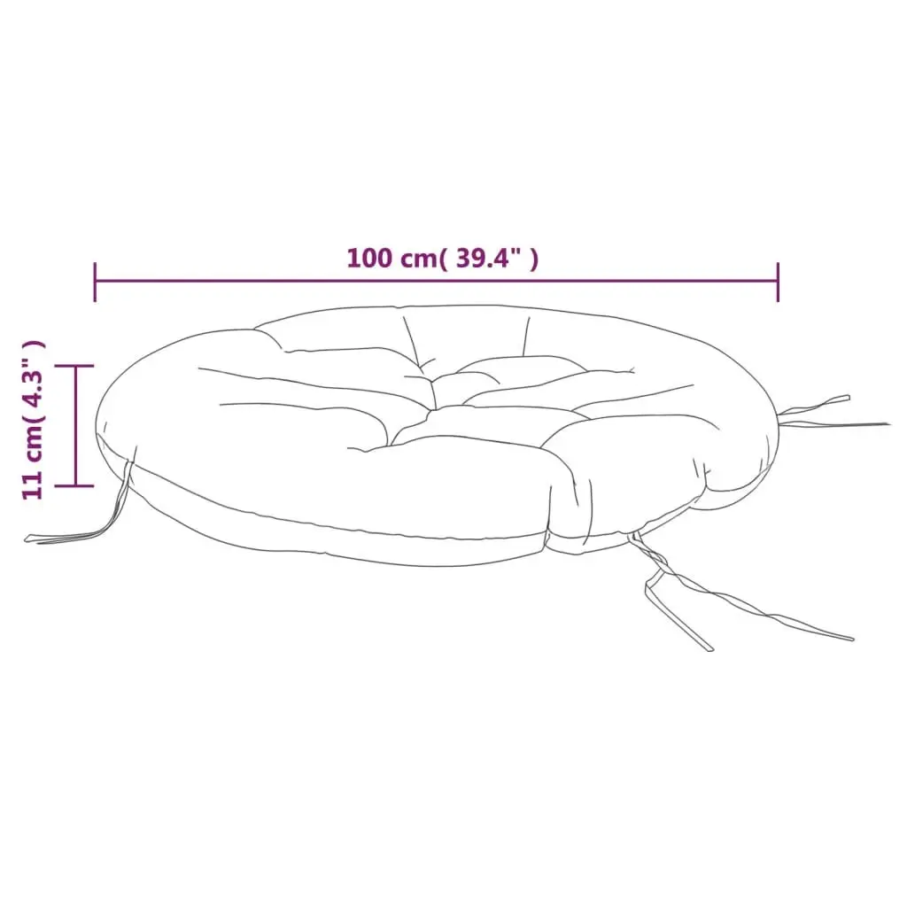 Round Cushion for Various Seating Needs