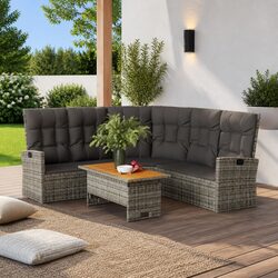 Practical Garden Lounge Set for Relaxing Outdoors