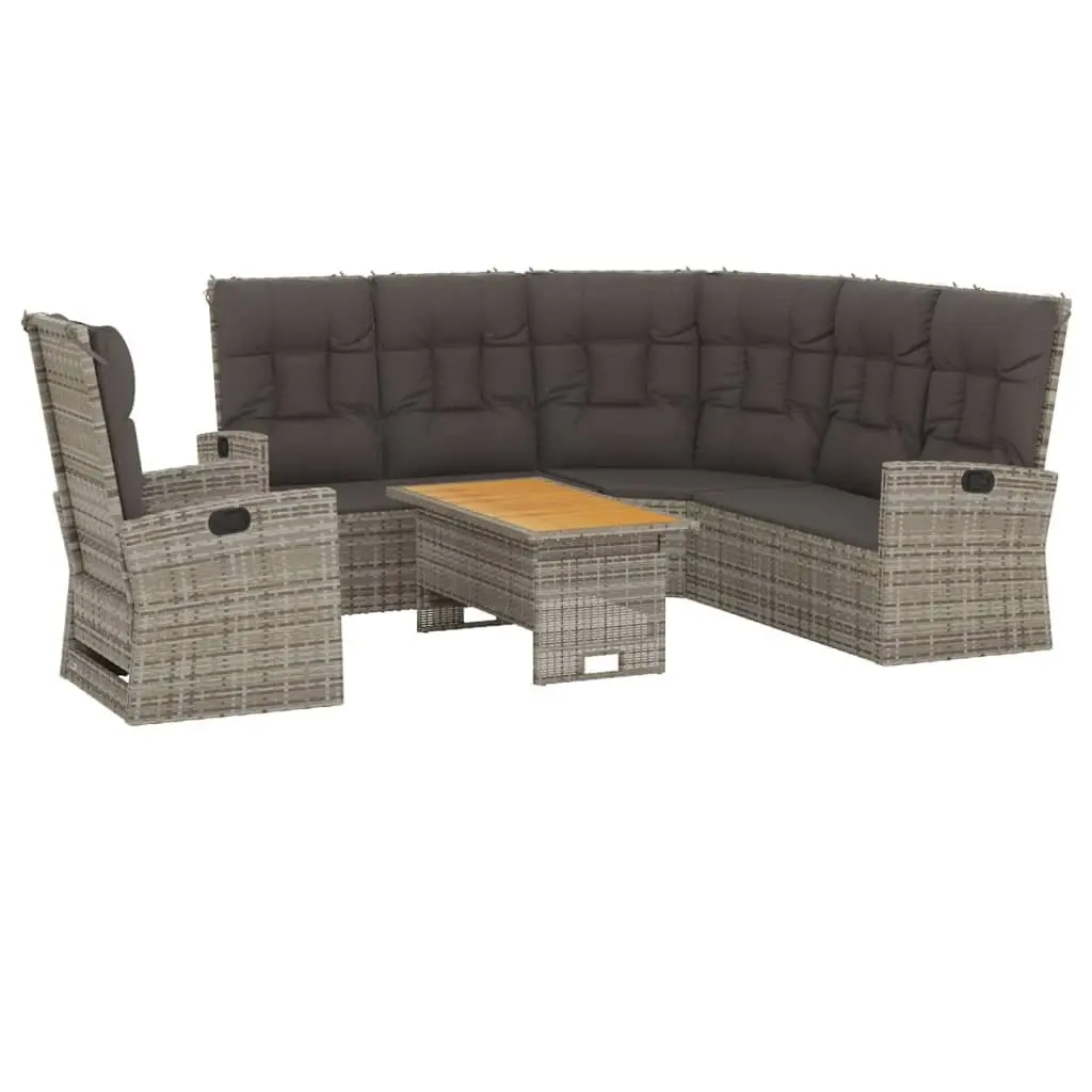 3 Piece Garden Lounge Set for Outdoor Use