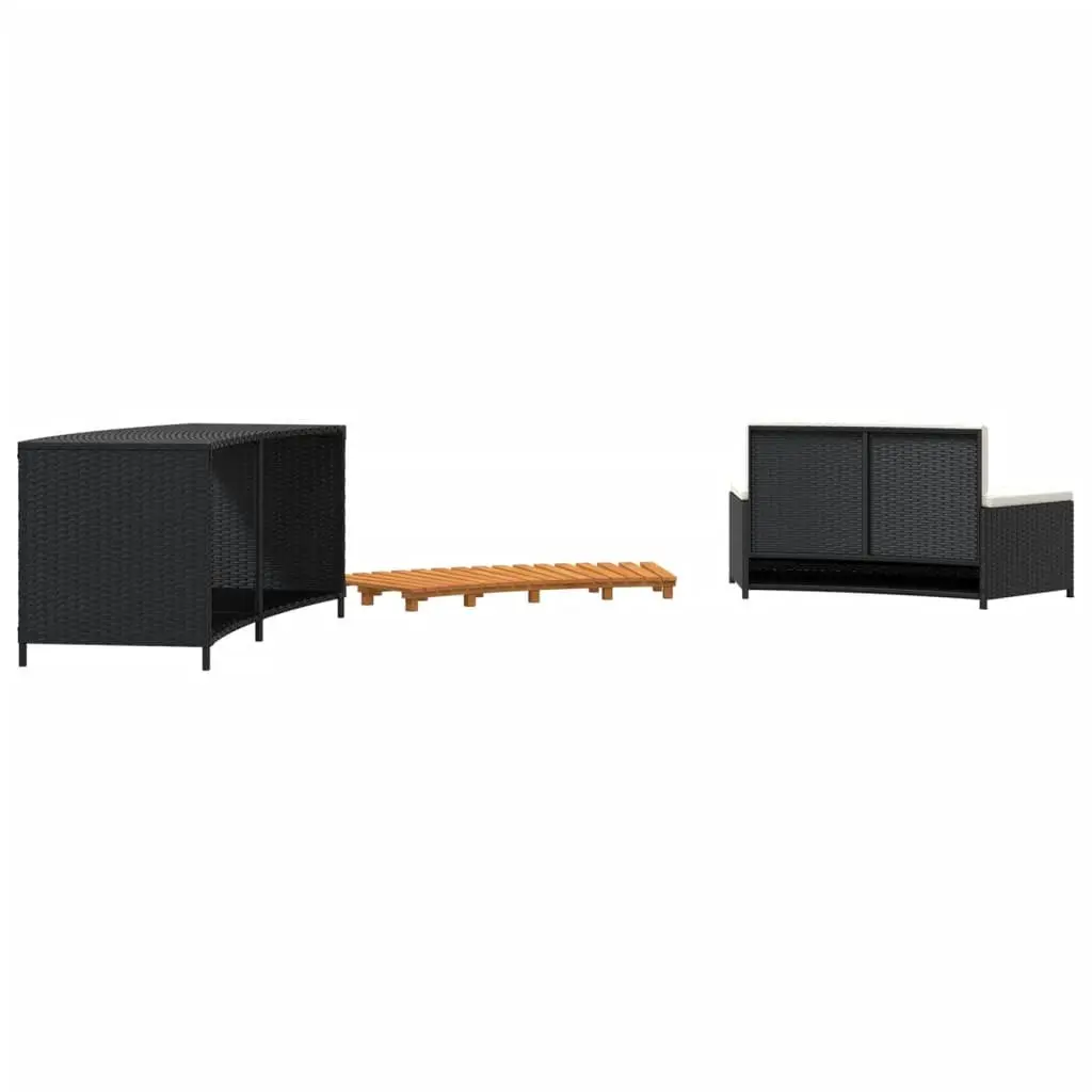 Hot Tub Surround with Bench for Outdoor Use