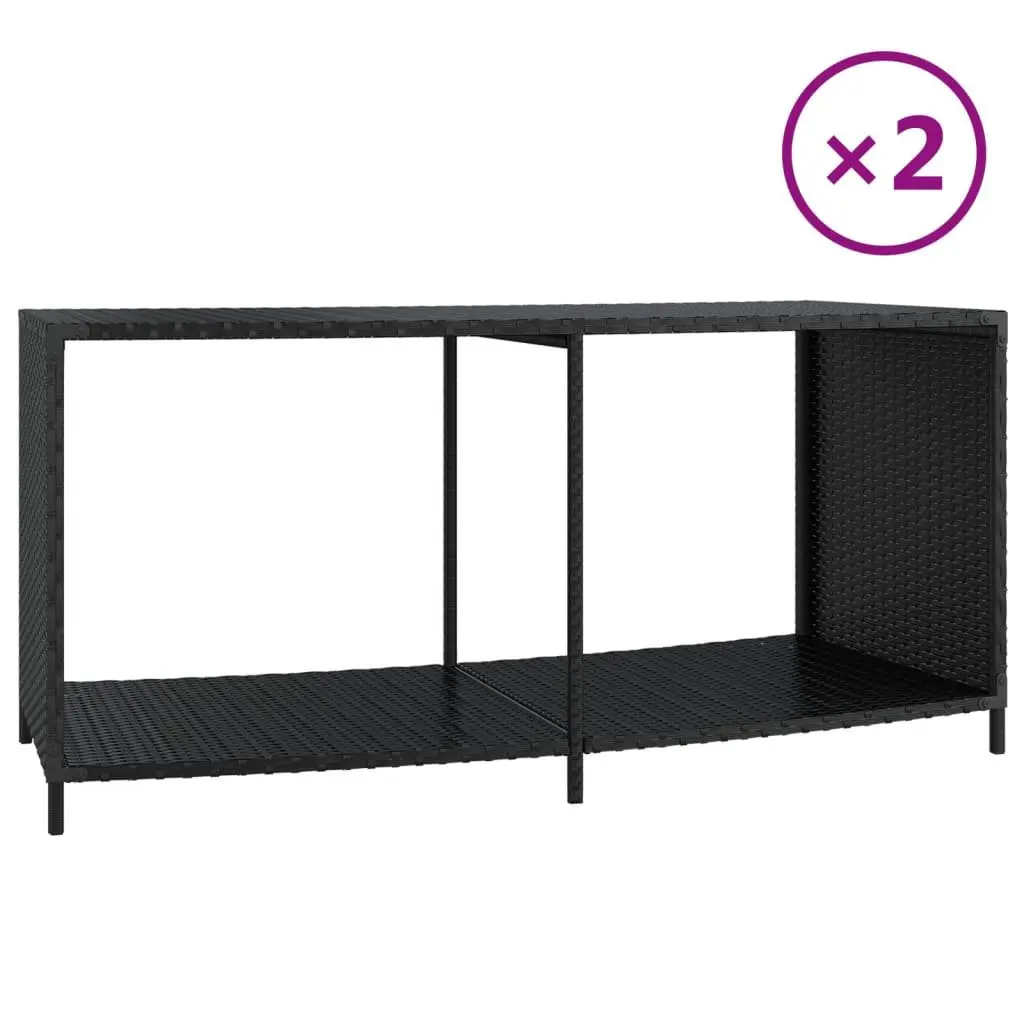 Outdoor Storage Shelves for Pool and Backyard Use