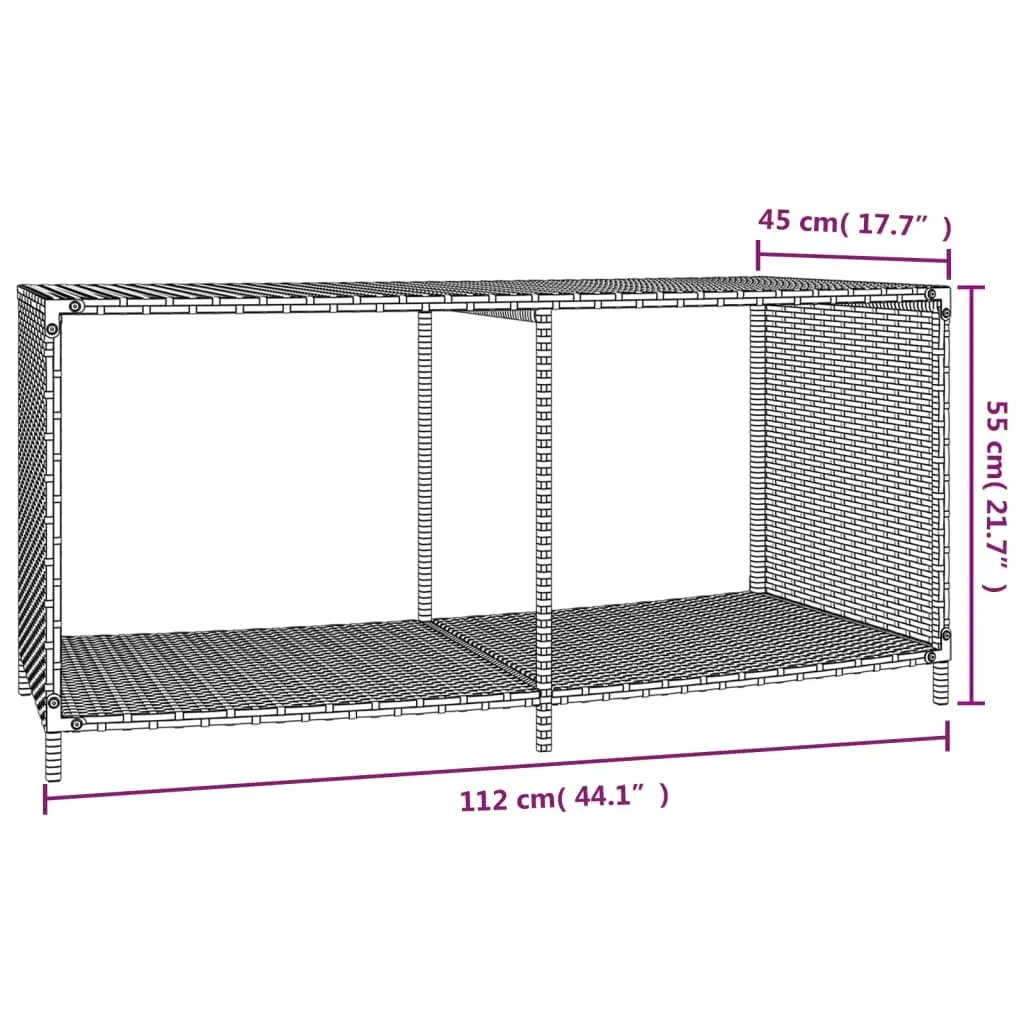 Outdoor Storage Shelves for Pool and Backyard Use