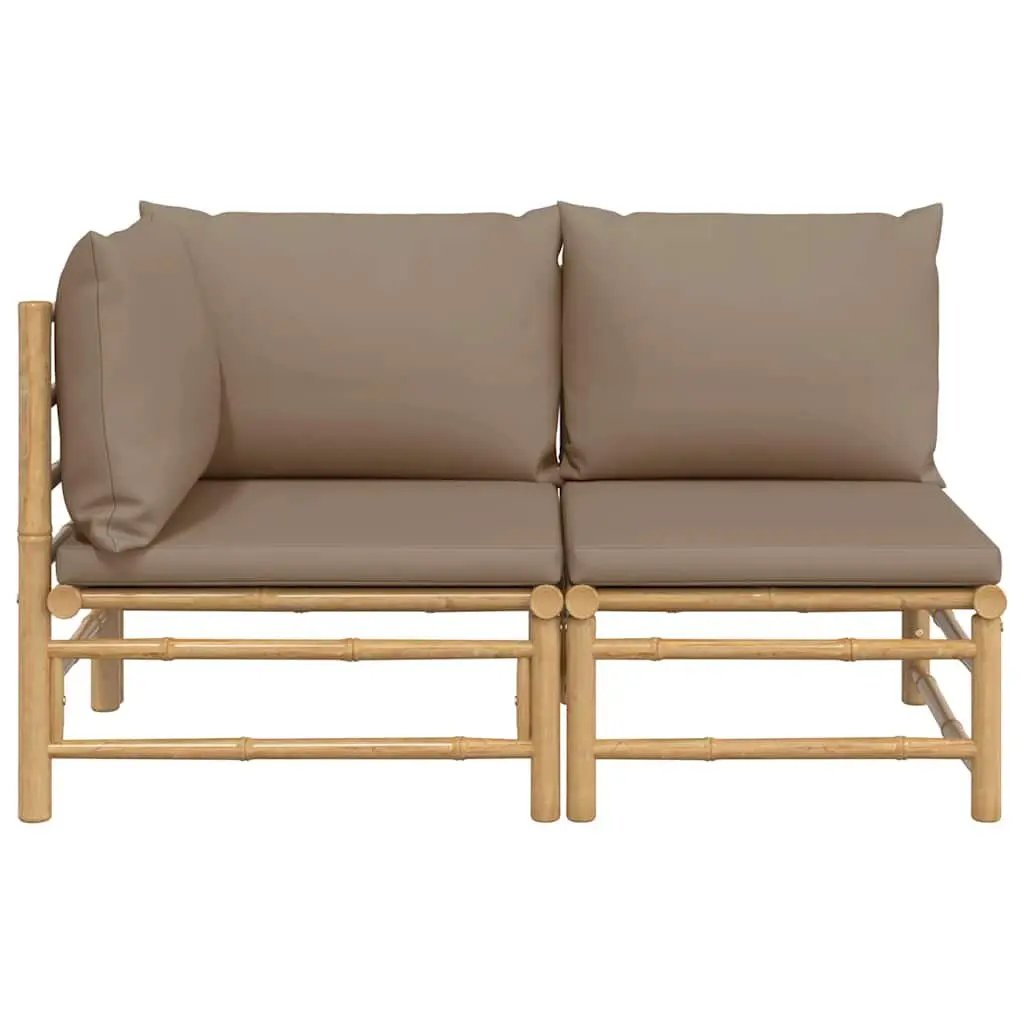 Outdoor Bamboo Lounge Set for Relaxing Spaces