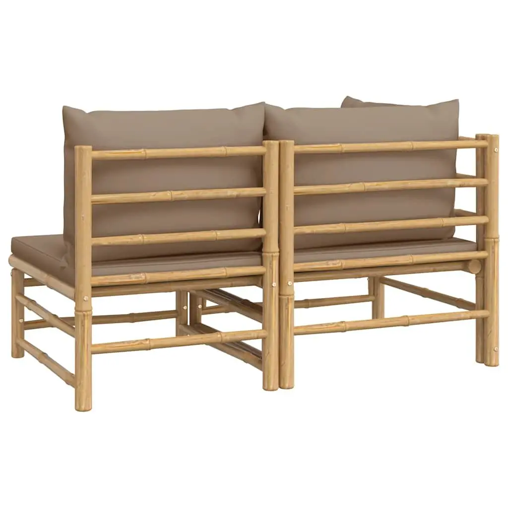 Outdoor Bamboo Lounge Set for Relaxing Spaces