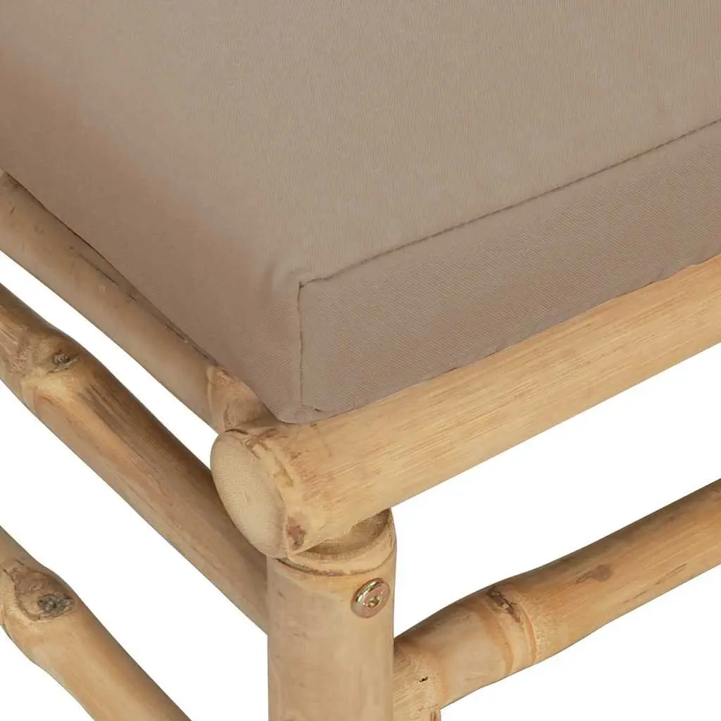 Outdoor Bamboo Lounge Set for Relaxing Spaces