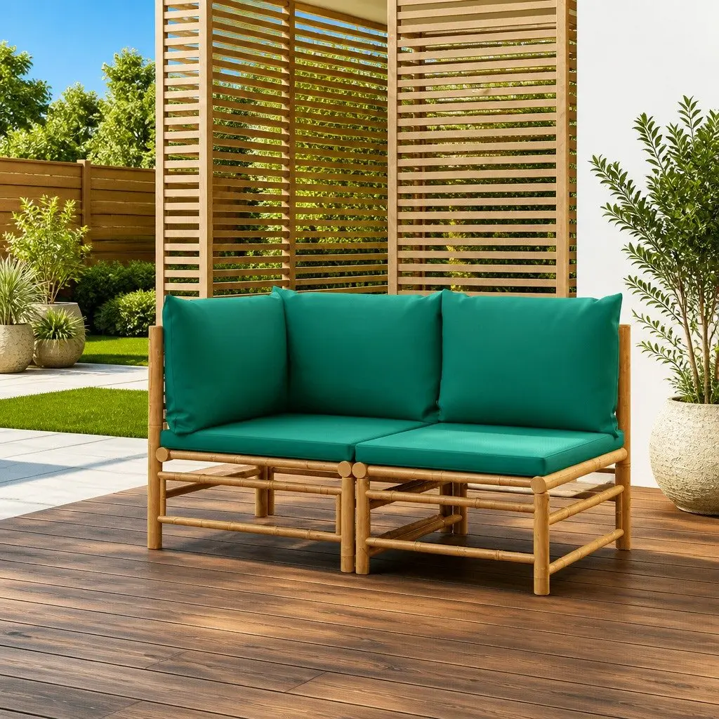 Bamboo Lounge Set for Outdoor Living