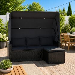 Versatile 3-Seater Garden Sofa Fits Perfectly in Your Garden