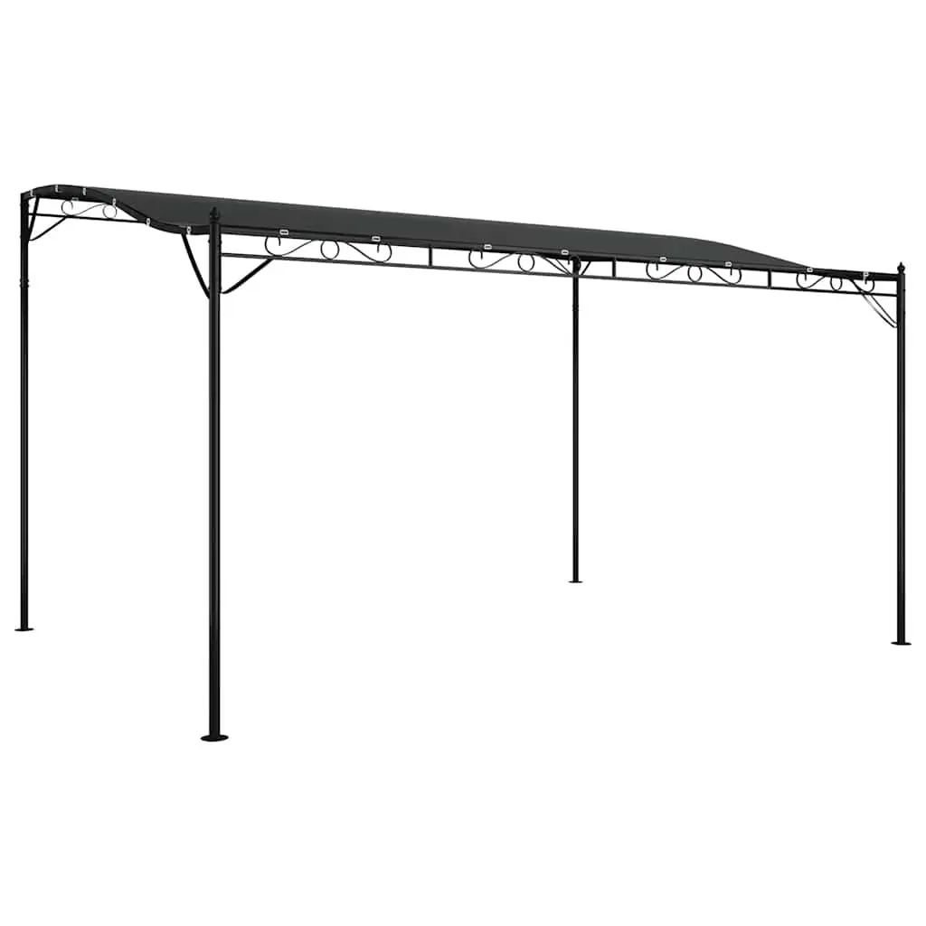 Canopy Steel Frame 4x3 m Anthracite Outdoor Garden Gazebo Tent