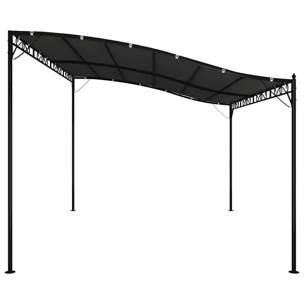 Canopy Steel Frame 4x3 m Anthracite Outdoor Garden Gazebo Tent