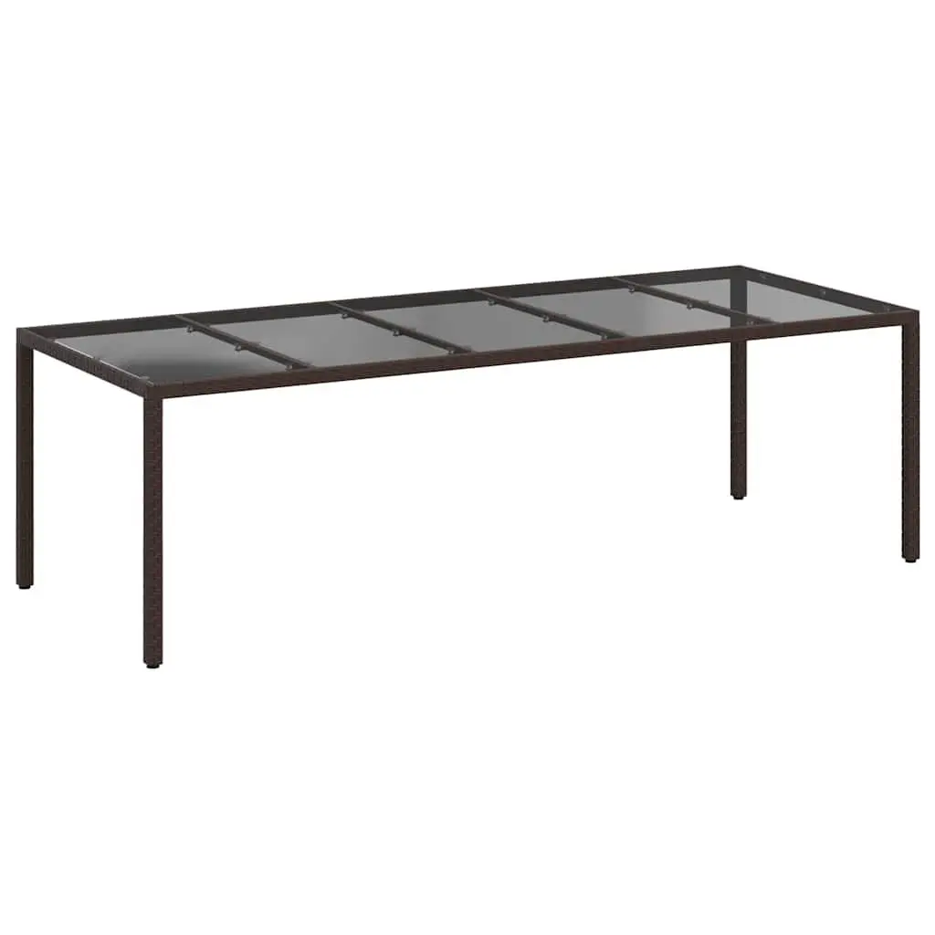 Garden Dining Table for Outdoor Use 250x100x75cm