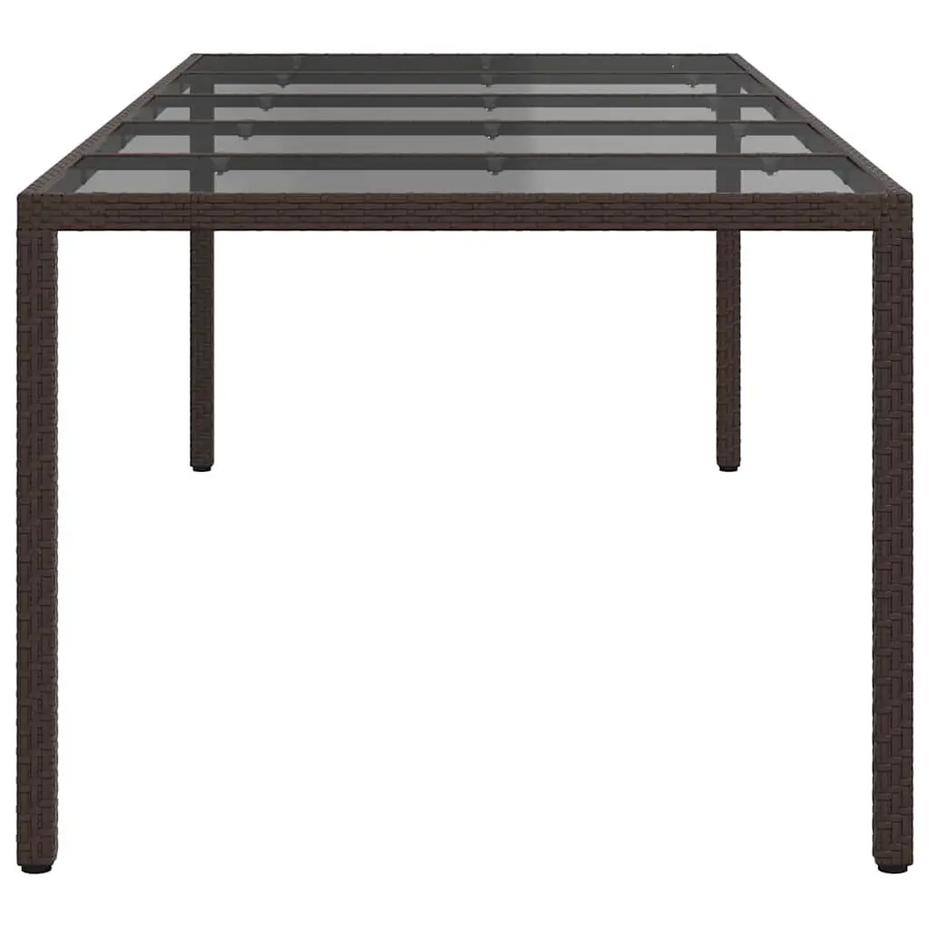 Garden Dining Table for Outdoor Use 250x100x75cm