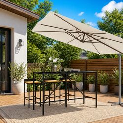 Versatile Bar Table for Outdoor Gatherings