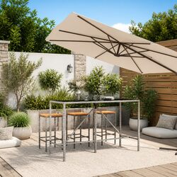 Versatile Bar Table for Gardens and Patios