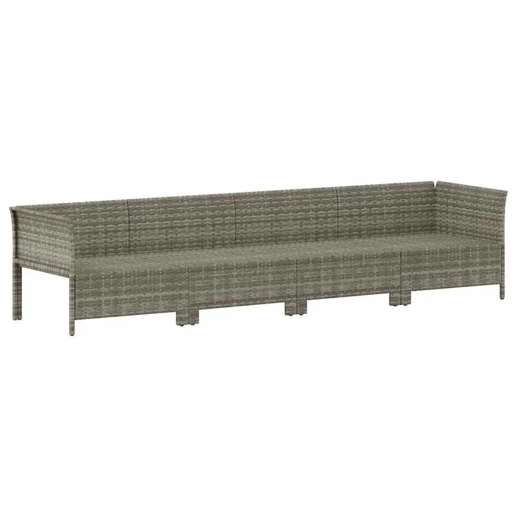 4 Piece Grey Lounge Set for Gardens