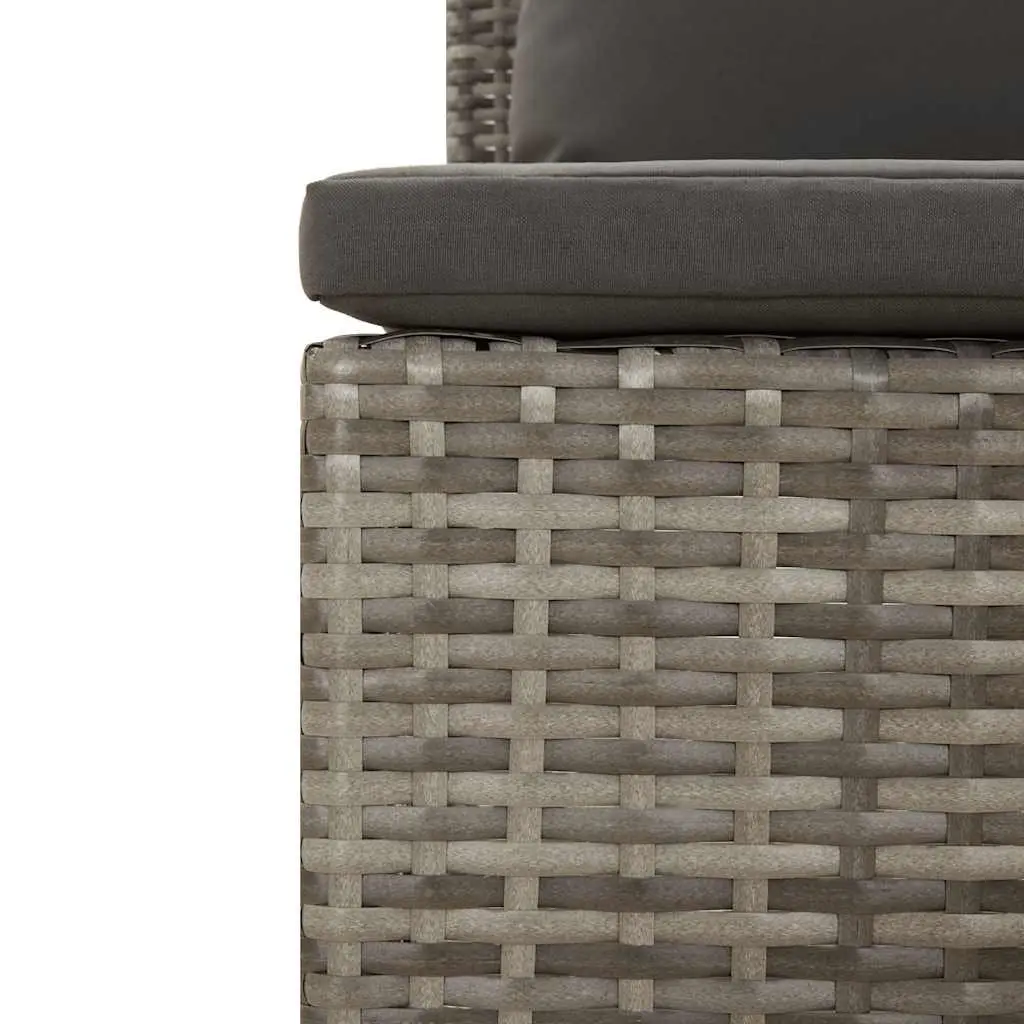 4 Piece Grey Lounge Set for Gardens
