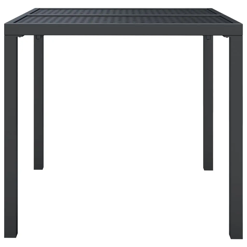 Anthracite Garden Table for Outdoor Use
