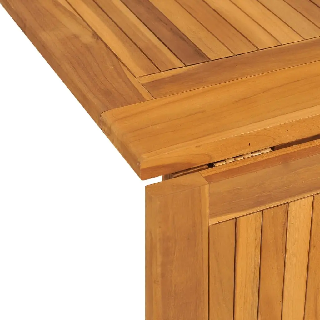 Folding Butterfly Garden Table Solid Teak Wood 150 x 90 x 75 cm Brown