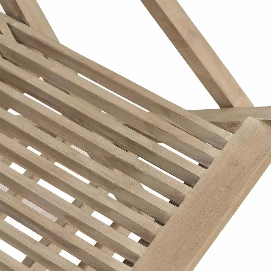 Folding Garden Chairs Solid Teak Wood 56 x 61 x 89 cm Brown 2 Piece Outdoor Seating Patio Furniture Set