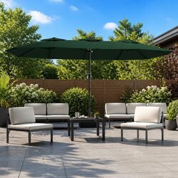 Practical Double-Head Umbrella for Your Patio Needs