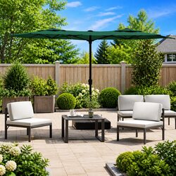 Practical Double-Head Parasol for Your Outdoor Needs