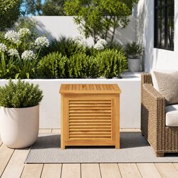 Practical Garden Storage Box 60x50x58cm for Outdoor Use