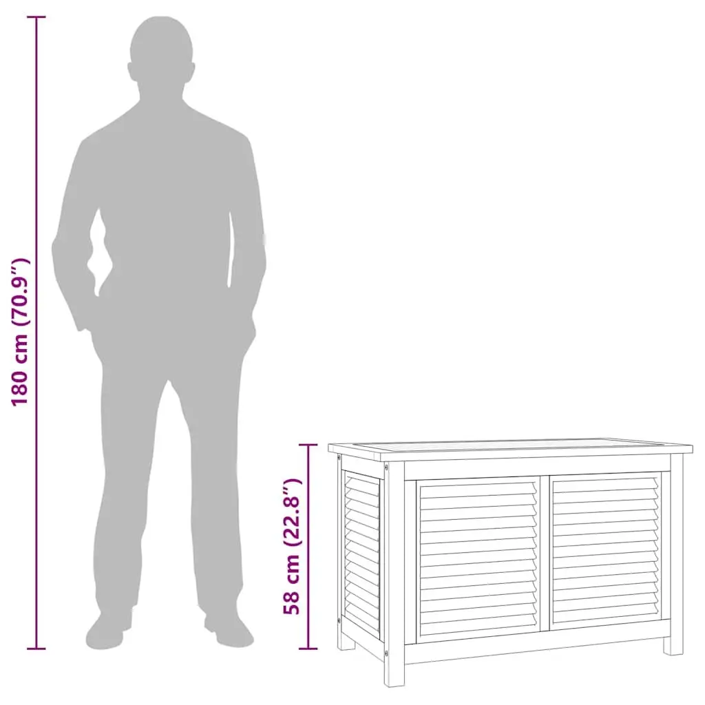 Garden Storage Box for Tools and More
