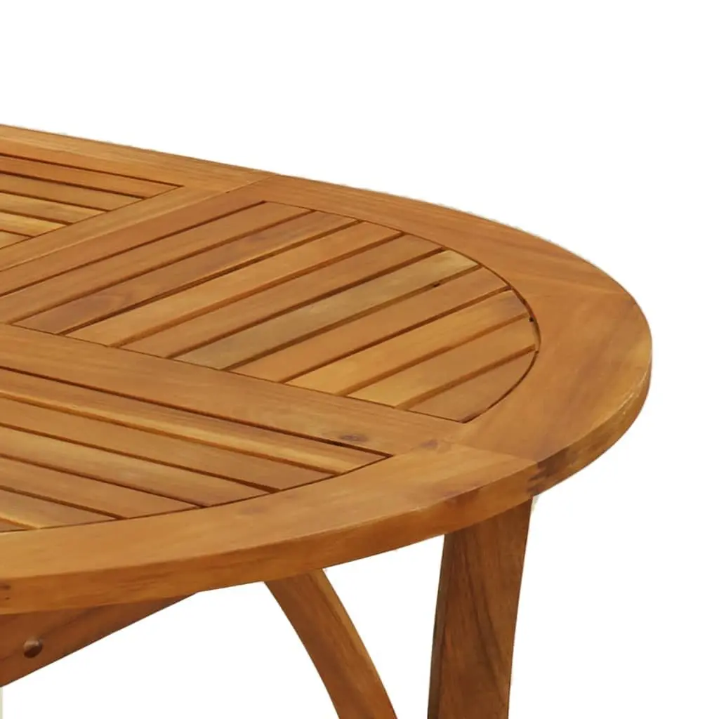 Garden Dining Table 200x90x75cm Solid Wood Outdoor Patio Furniture Brown