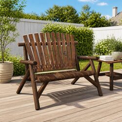 Practical 2-Seater Garden Bench for Your Patio or Yard