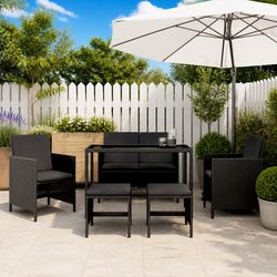 Practical 6-Piece Garden Dining Set for Any Occasion