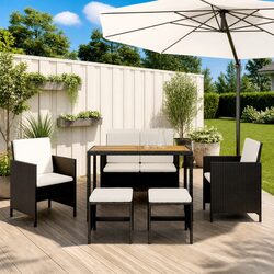 Perfect Fit: 6 Piece Garden Dining Set for Your Outdoor Needs