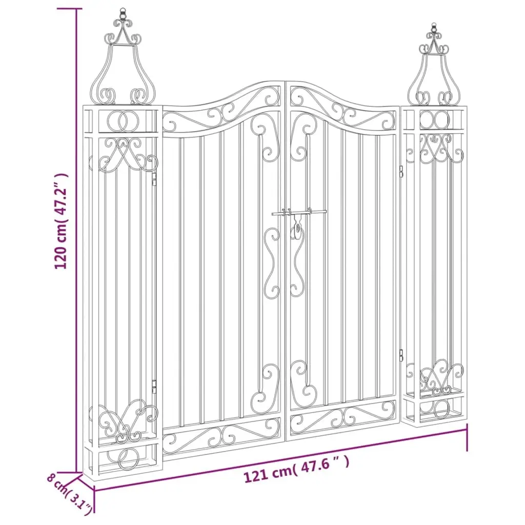 Garden Gate for Home Security and Aesthetics