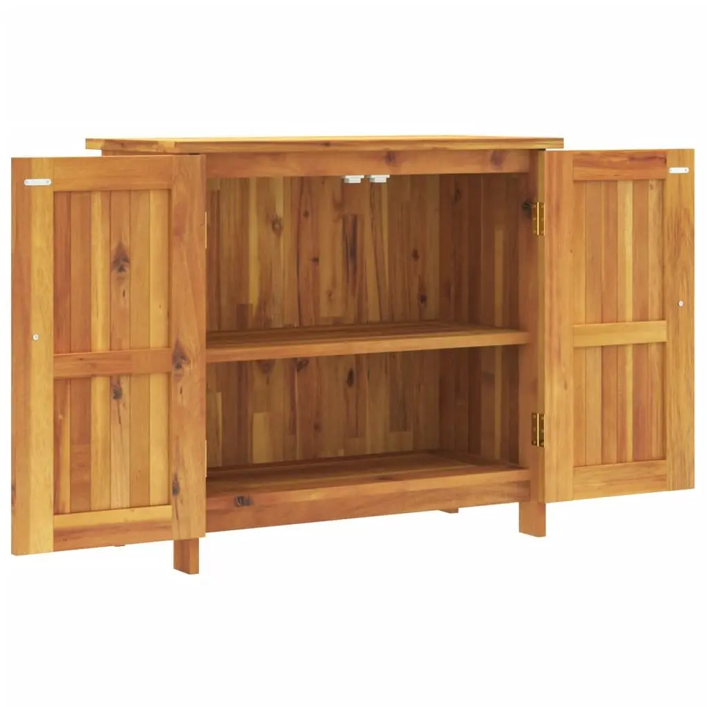 Solid Acacia Garden Cabinet for Home Use