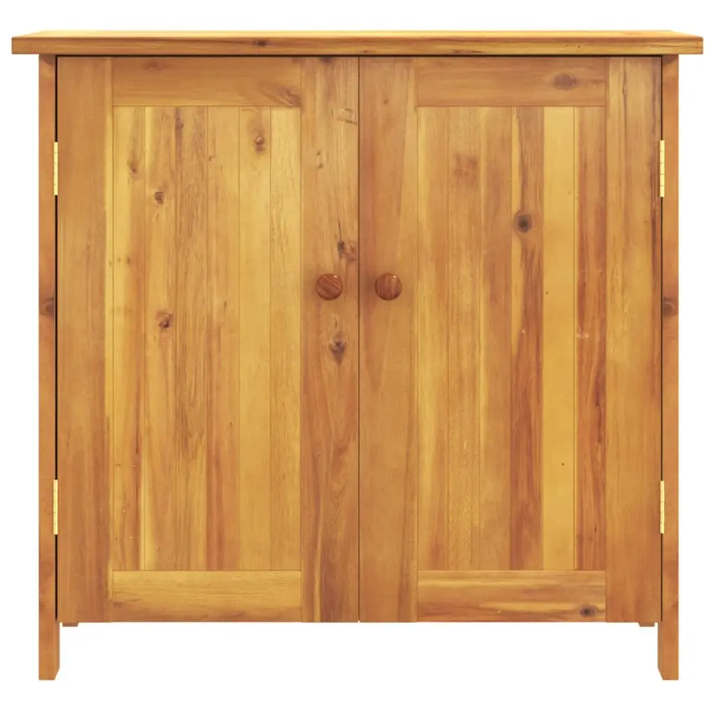 Solid Acacia Garden Cabinet for Home Use
