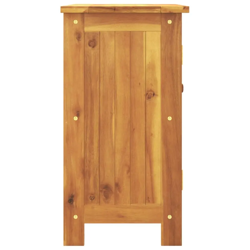 Solid Acacia Garden Cabinet for Home Use
