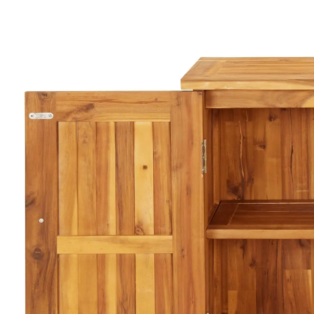 Solid Acacia Garden Cabinet for Home Use