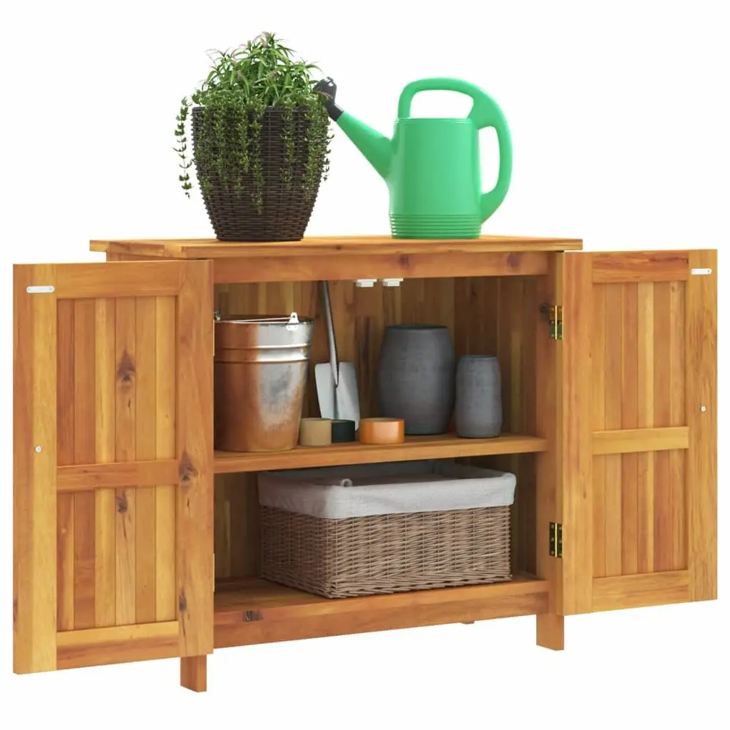 Solid Acacia Garden Cabinet for Home Use