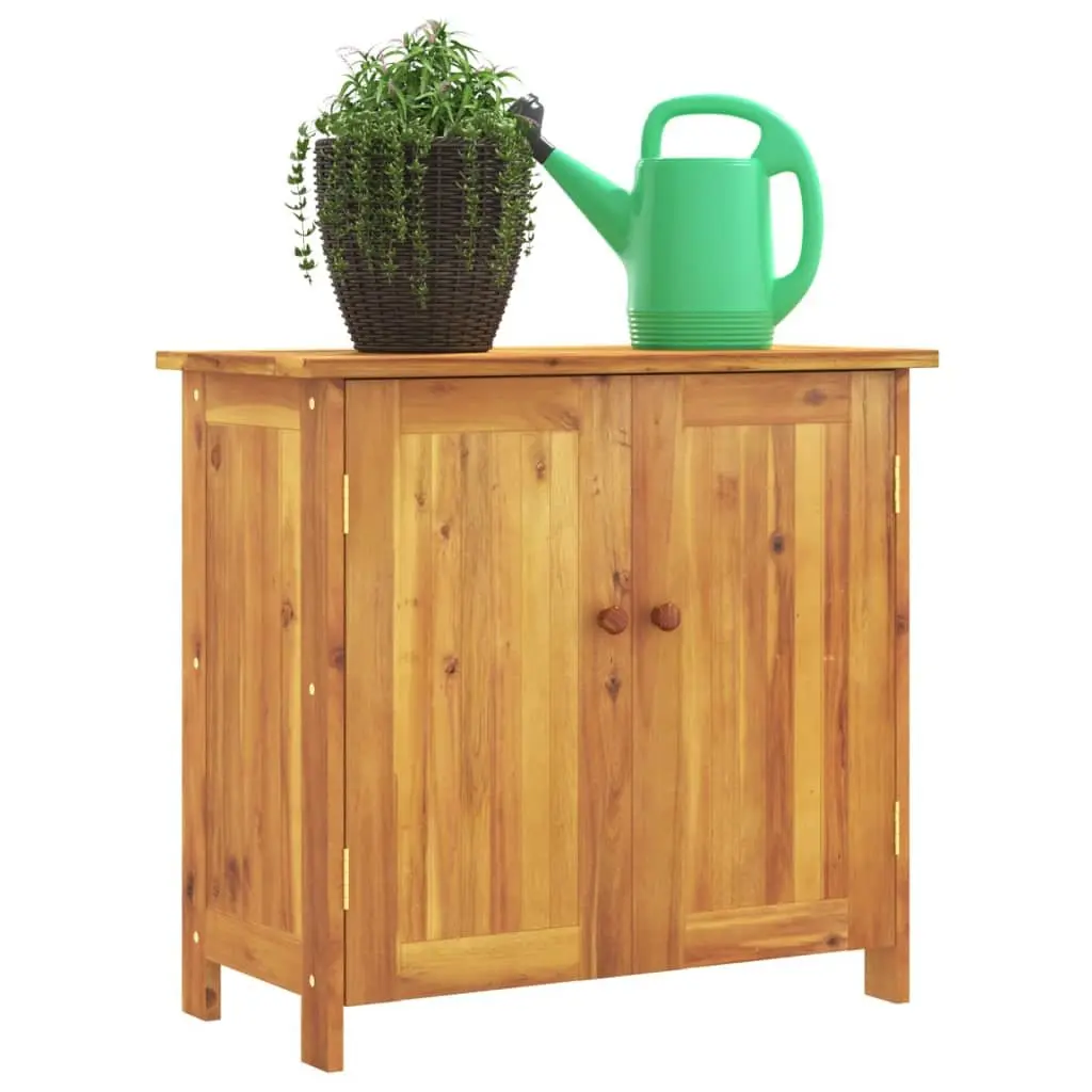 Solid Acacia Garden Cabinet for Home Use
