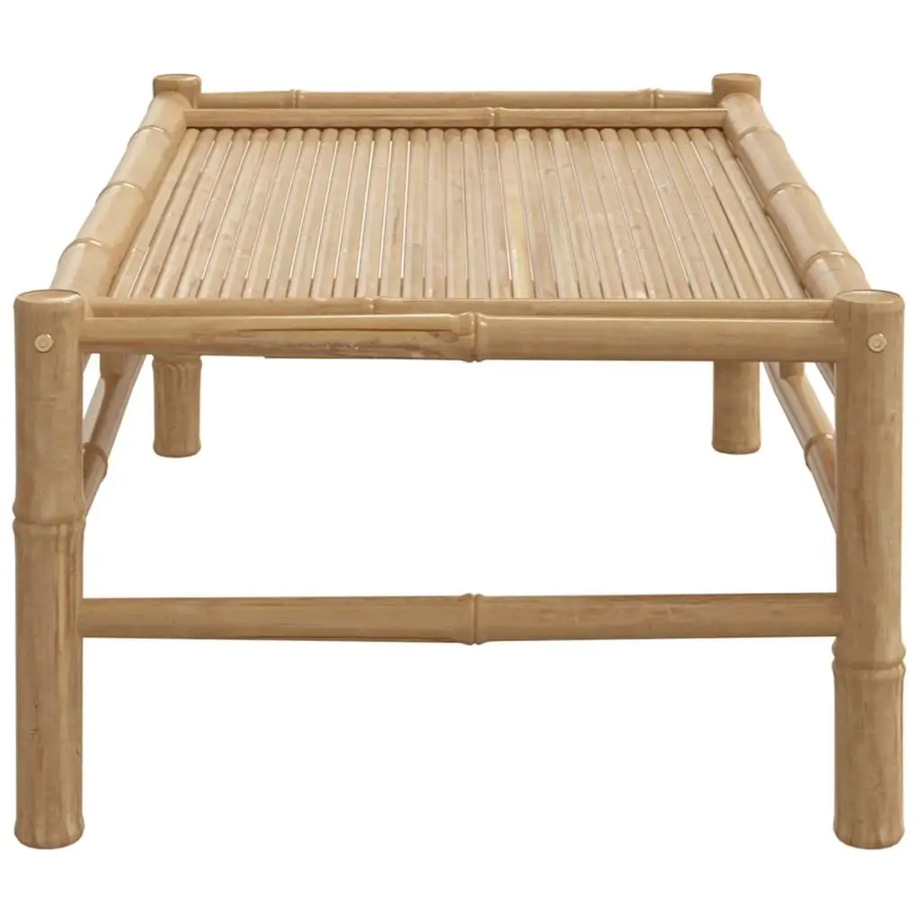Bamboo Coffee Table for Outdoor Use
