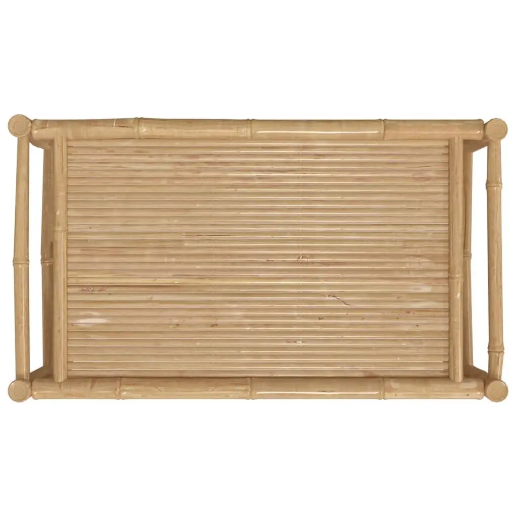 Bamboo Coffee Table for Outdoor Use